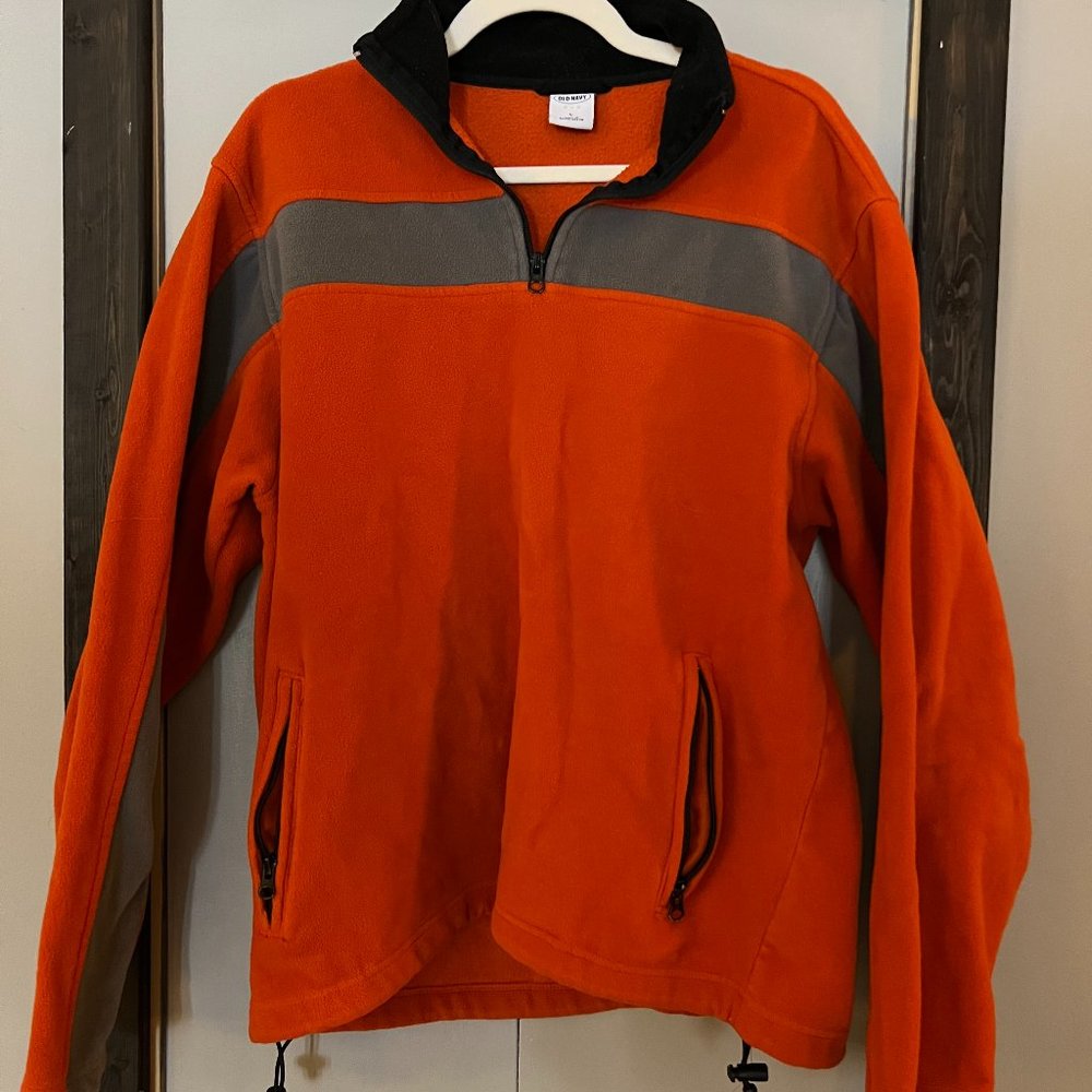 Men's 3/4 Zip fleece Size large